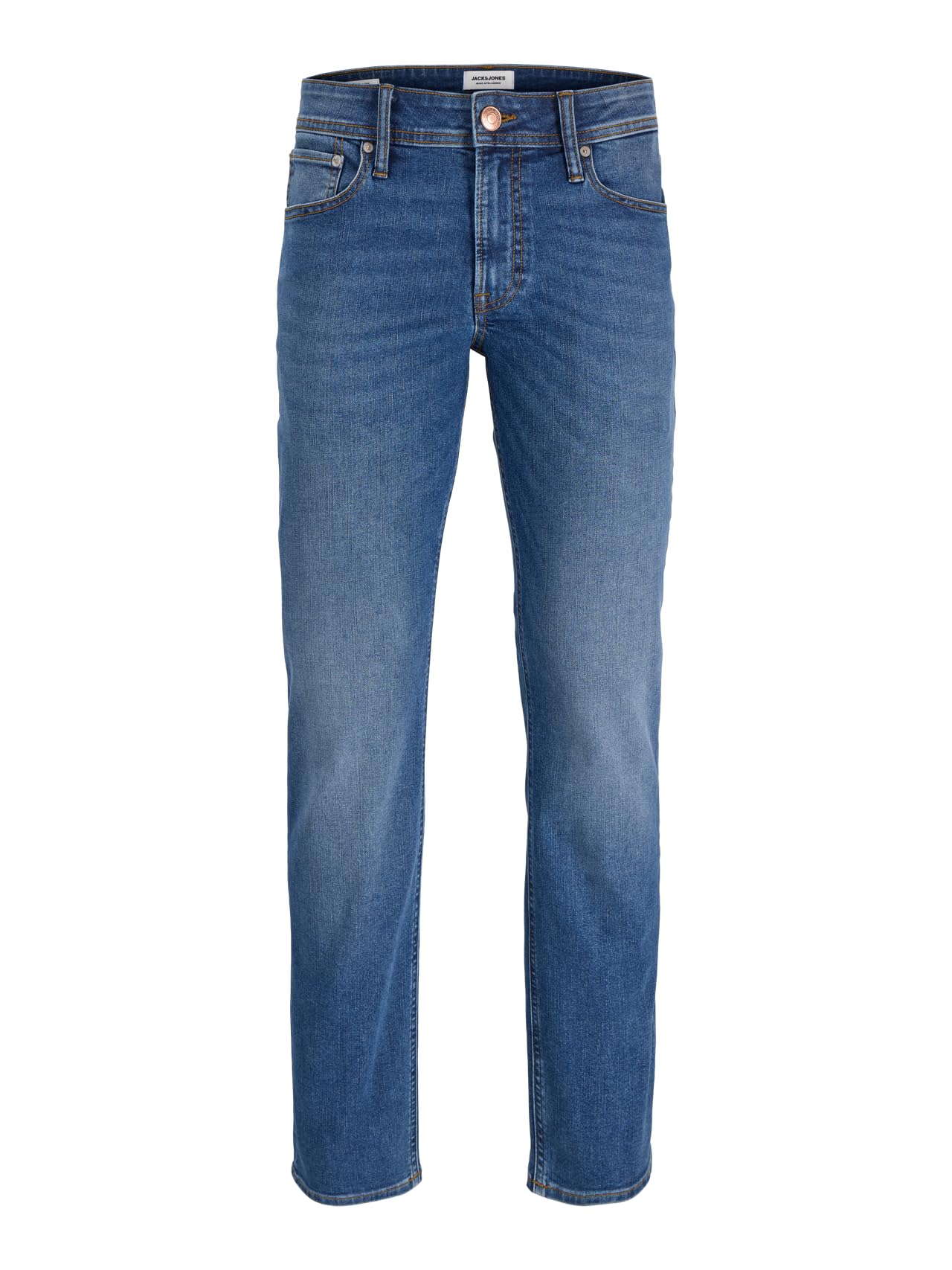 JACK & JONES Jjiclark Jjoriginal Sq 223, Blue Denim, 31 W/36 L