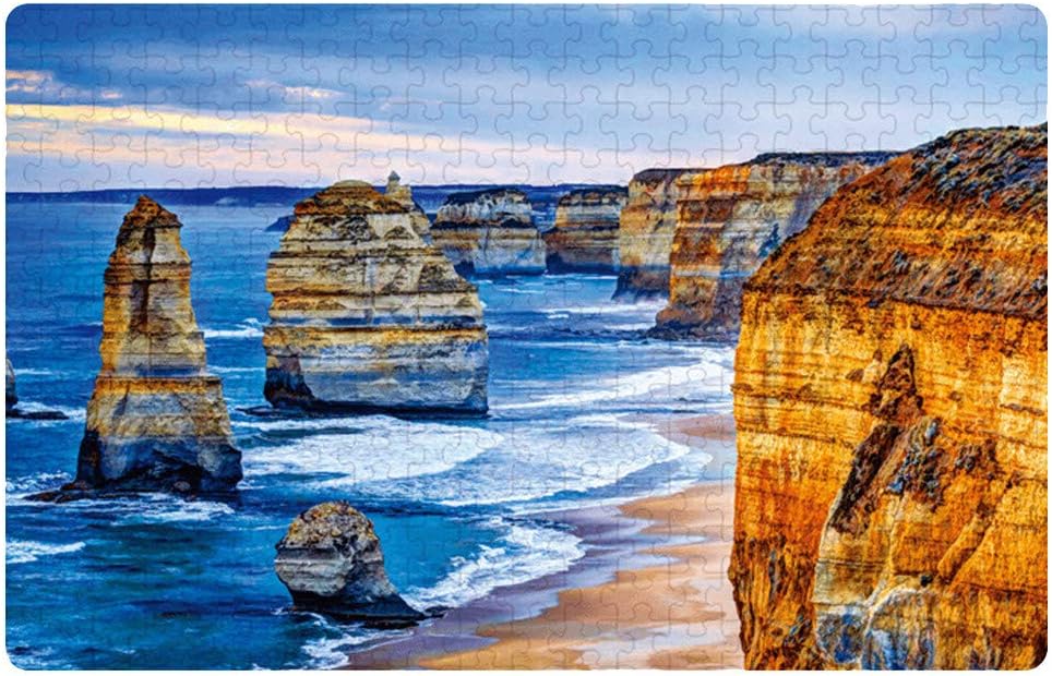 Spritumn-Toy Jigsaw Puzzles For Adults 500 Pieces Adult Jigsaw Puzzle For Children Kids Fun Family Board Game - Seaside