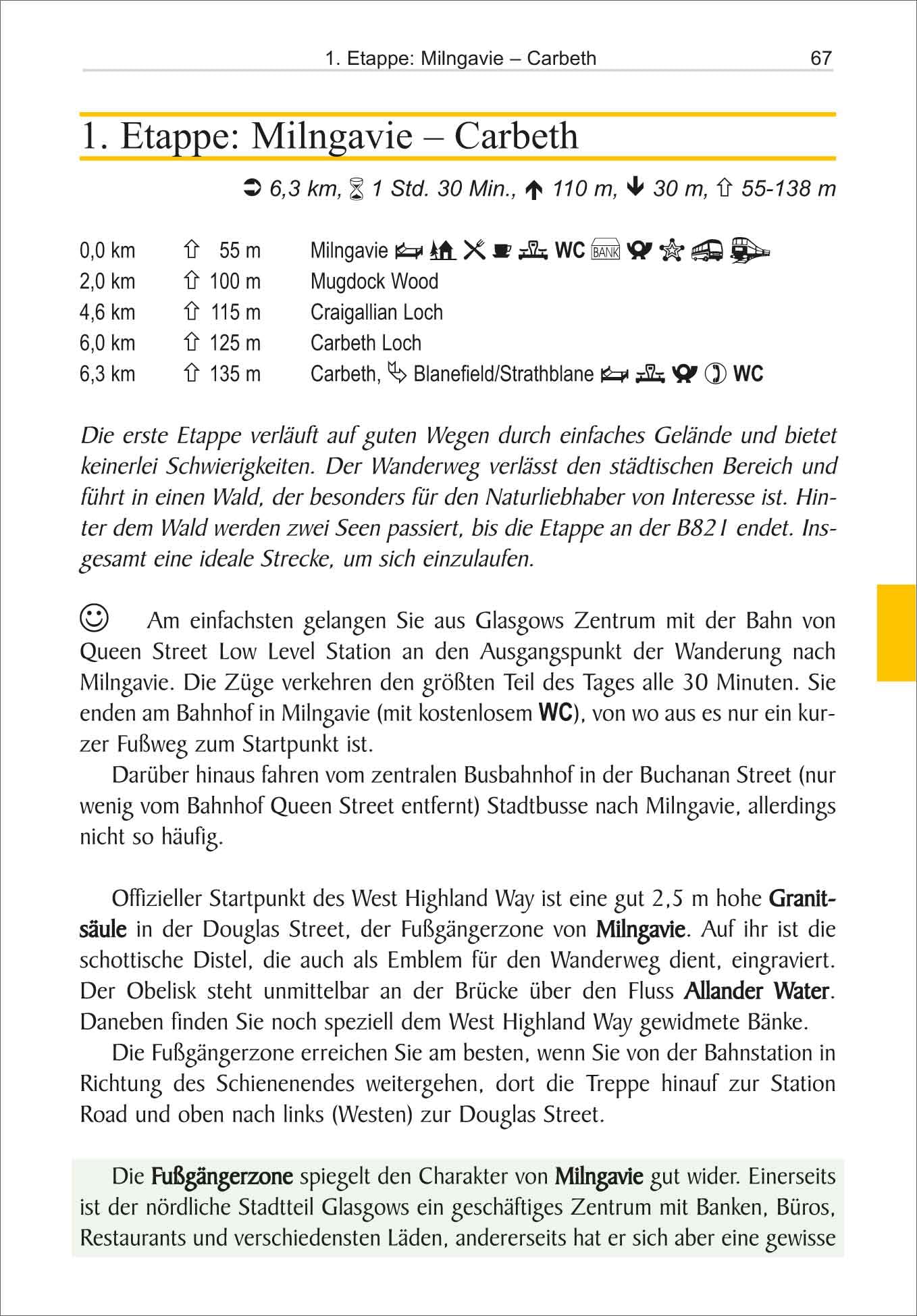 Schottland: West Highland Way: Unterwegs auf dem Fernwanderweg: Wanderrouten, Wegbeschreibung, Reise-Infos und GPS-Tracks für die Wanderung (Outdoor Wanderführer)