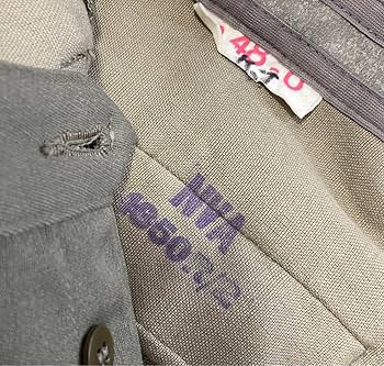 Amazon.co.jp: 東ドイツ軍 将校 軍服乗馬ズボン上下セット 実物