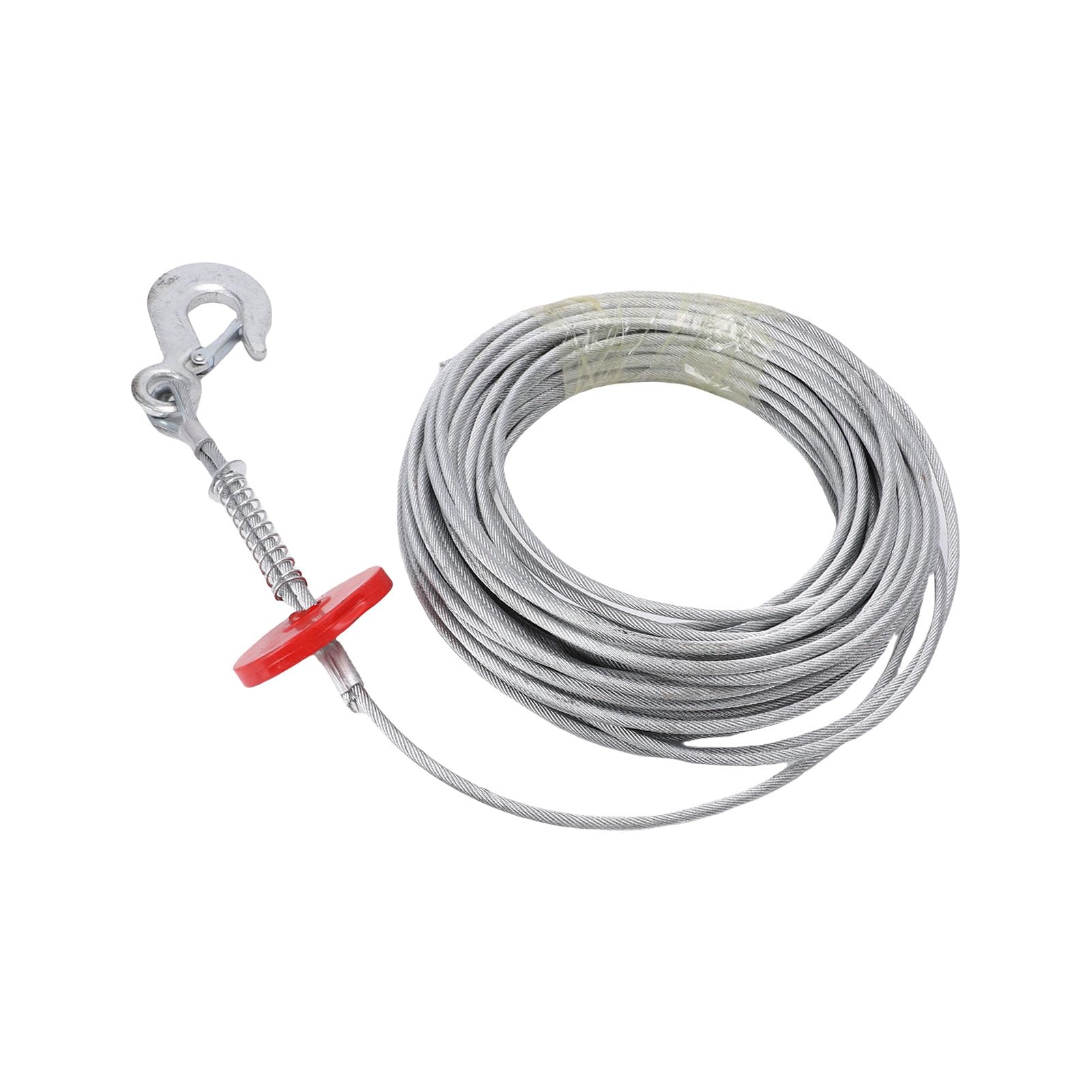 Fdit Cavo in Acciaio per Verricello 6 Mm 30 M, 17637 Lb Anti Torsione