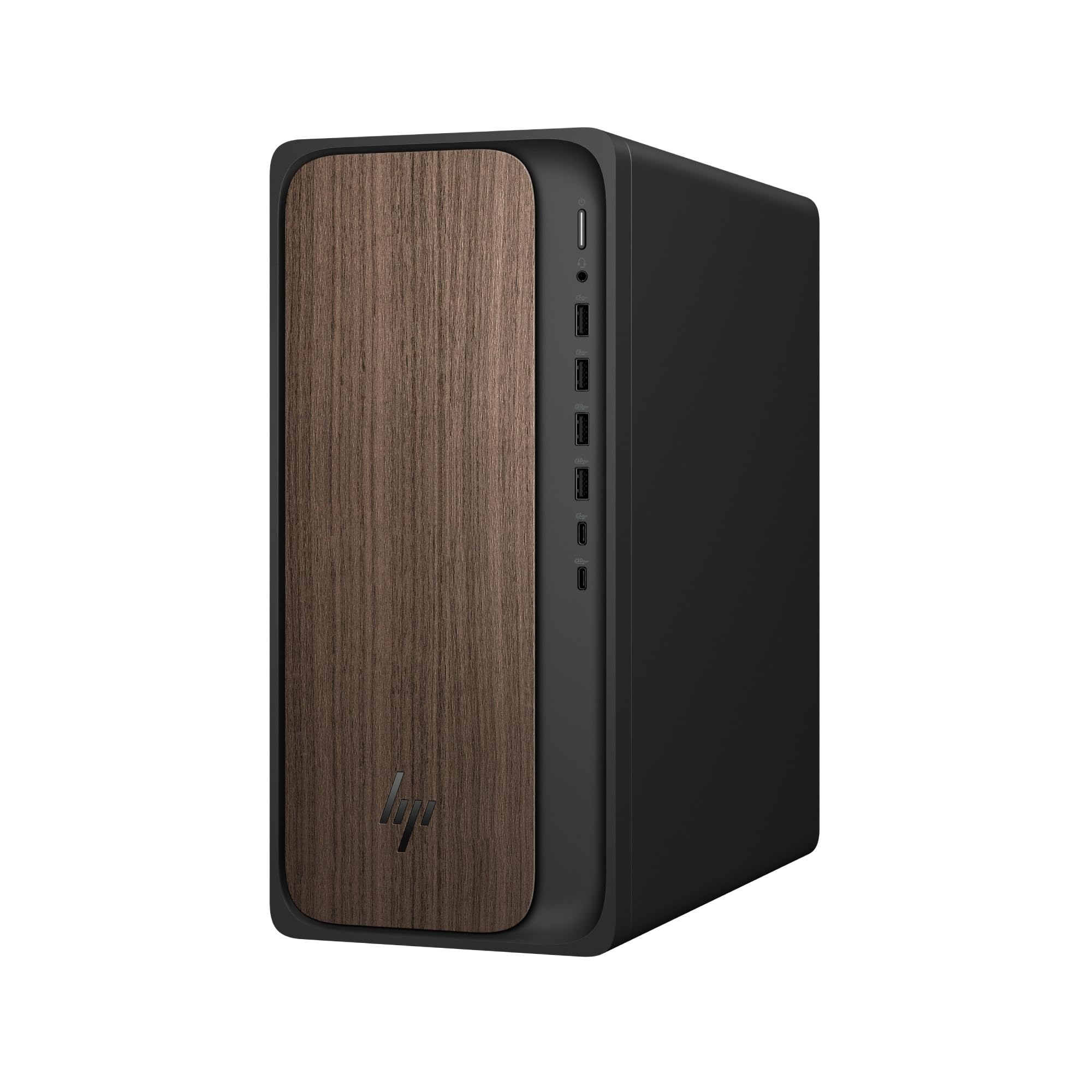 HP OmniDesk AI M03-0000sl, Desktop, Intel Core Ultra 5 processor powering Intel Evo Edition, 16GB RAM, 512GB SSD, Grafica Integrata, PSU ad Alta Efficienza, Windows 11 Home, Marrone Legno