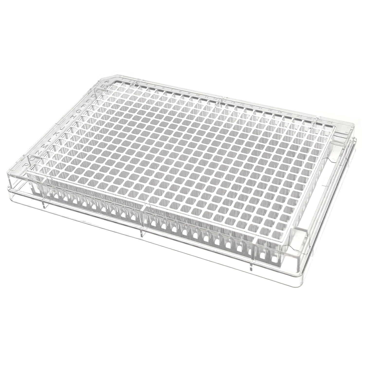 96 Well Low Attachment Cell Culture Plate, Black Well/Clear Bottom Sterile Culture Plates with Flat Bottom, Individually Wrapped, 5Pcs/Box
