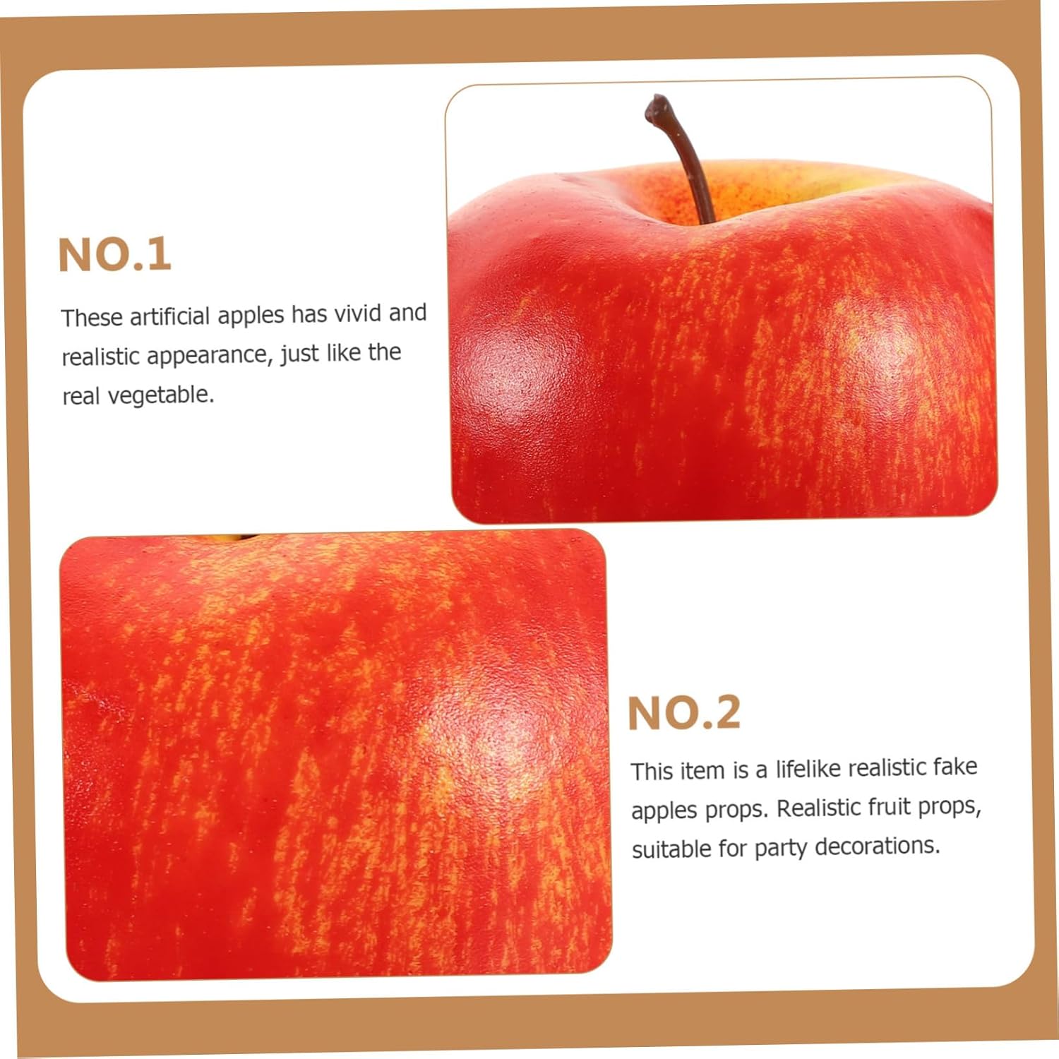 VOSAREA 32pcs Decorative Foam Fake Realistic Simulation Fruit Models for Photography Props and Display Settings