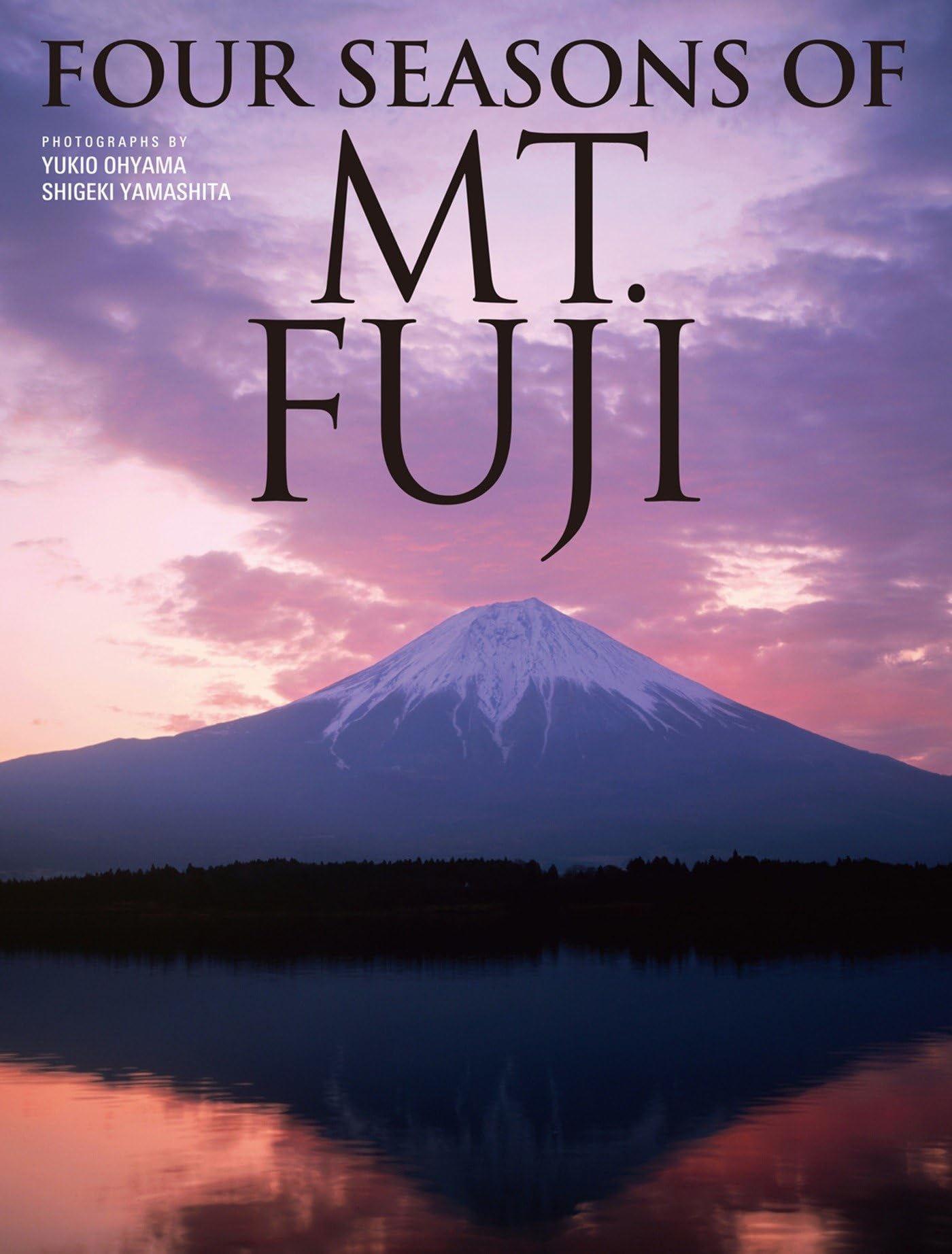 Mont Fuji Four Seasons Cadre Murale Chambre Bureau Couché de Soleil