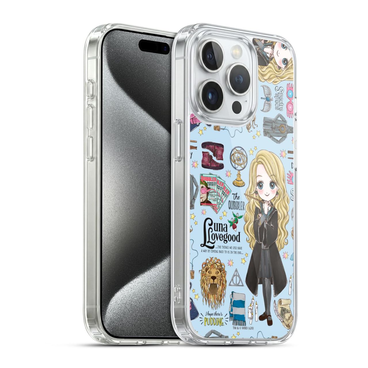 Head Case Designs Licenciado Oficialmente Harry Potter Patrón Luna Reliquias de la Muerte XXXVII Caso Funda de Gel Suave Compatible con Apple iPhone 12 / iPhone 12 Pro — view 178