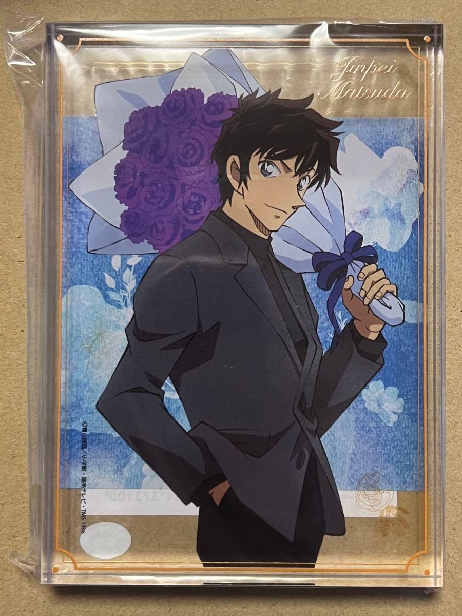 コナン　トムス 花束　アクリルブロック　松田陣平 コナン トムス 花束 アクリルブロック 松田陣平 【公式通販】