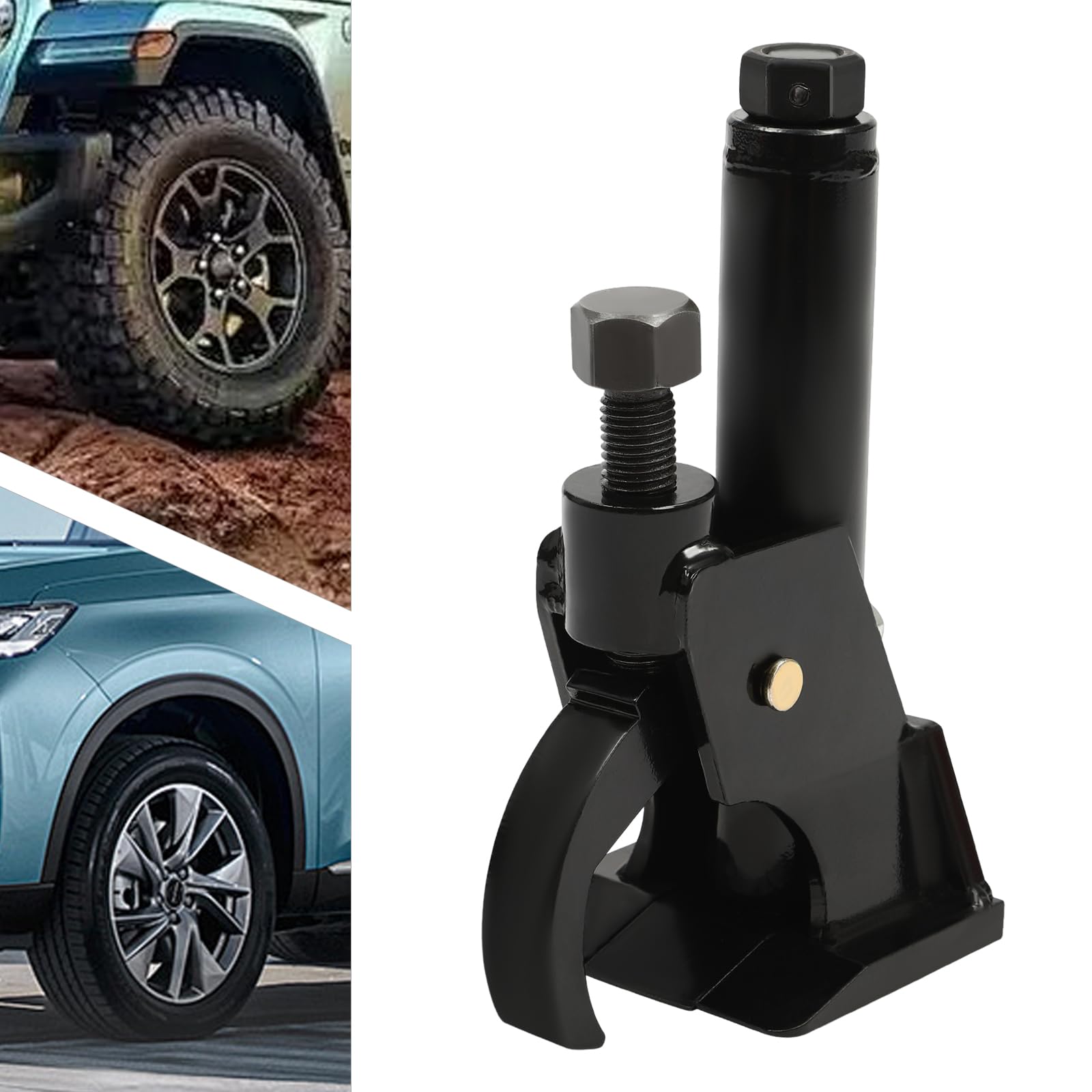 Détalonneur de Pneu Décolle Pneu Manuel en Acier Outil Démonte Pneu Portable Léger pour Pneus de 10" à 21" Outils de Changement de Pneu Pneu de la Jante sans Dommage Voiture