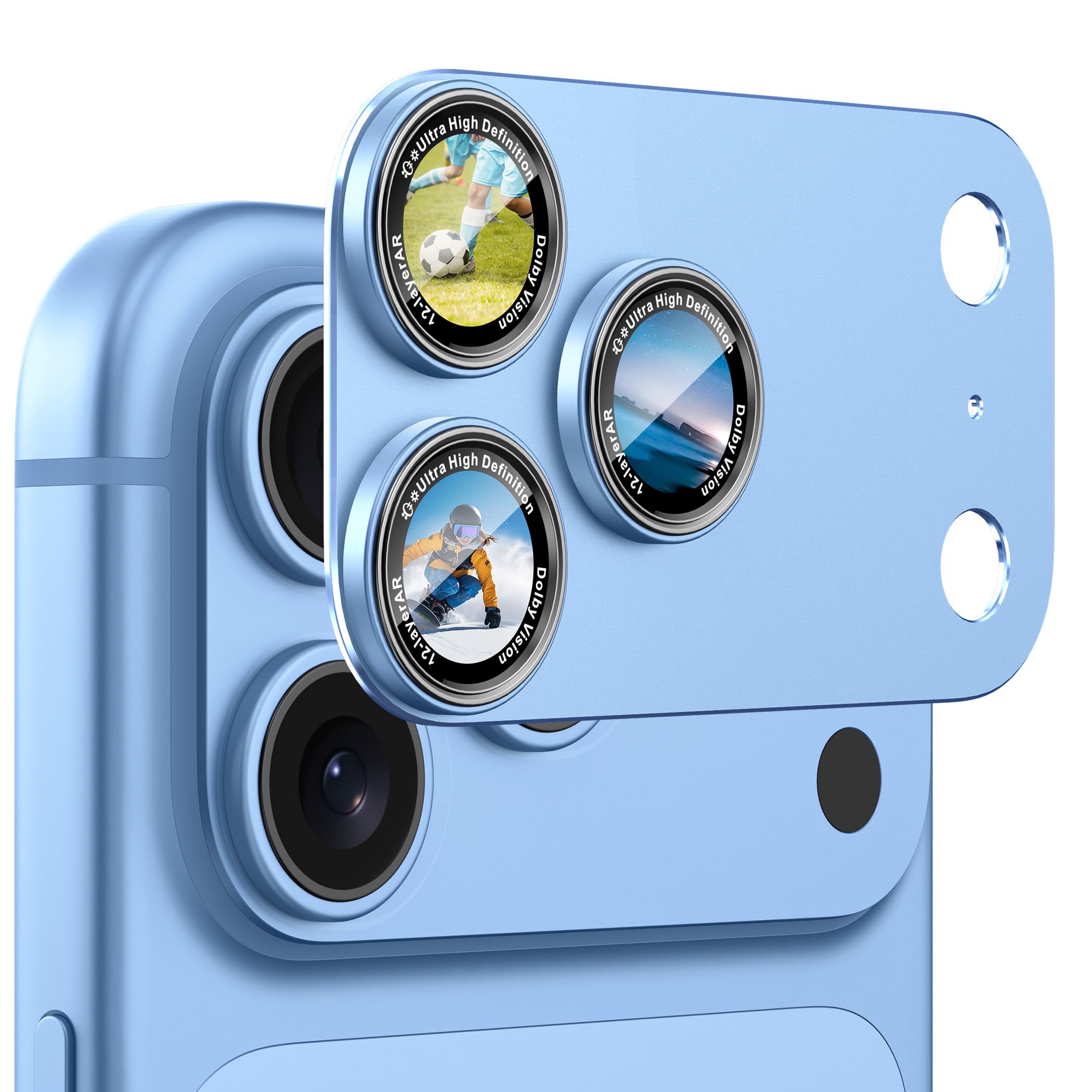 CACOE Metal Camera Lens Protector Cover for iPhone 18 Pro Max