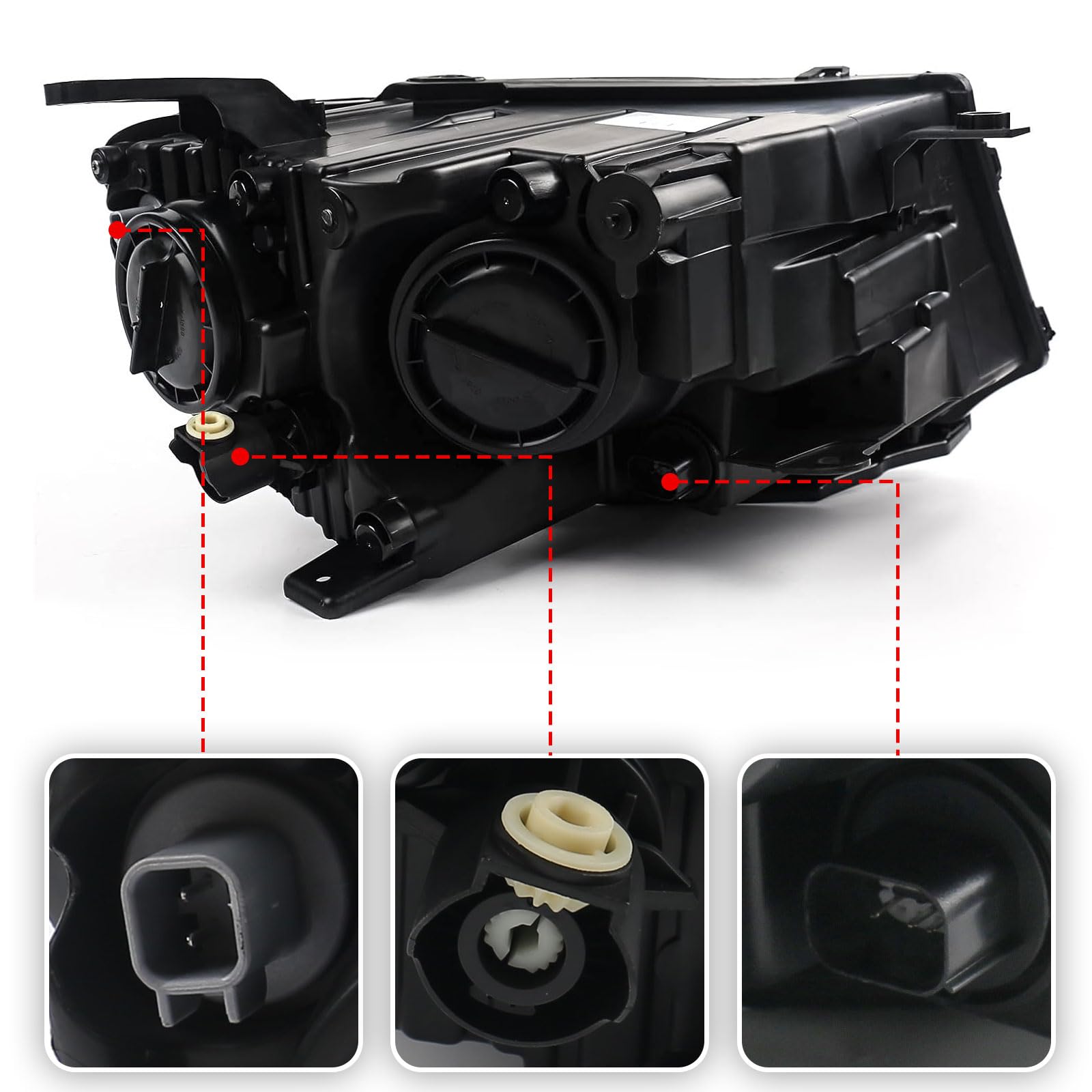 Amazon.com: Huray Left Headlight Assembly for Jeep Compass 2017