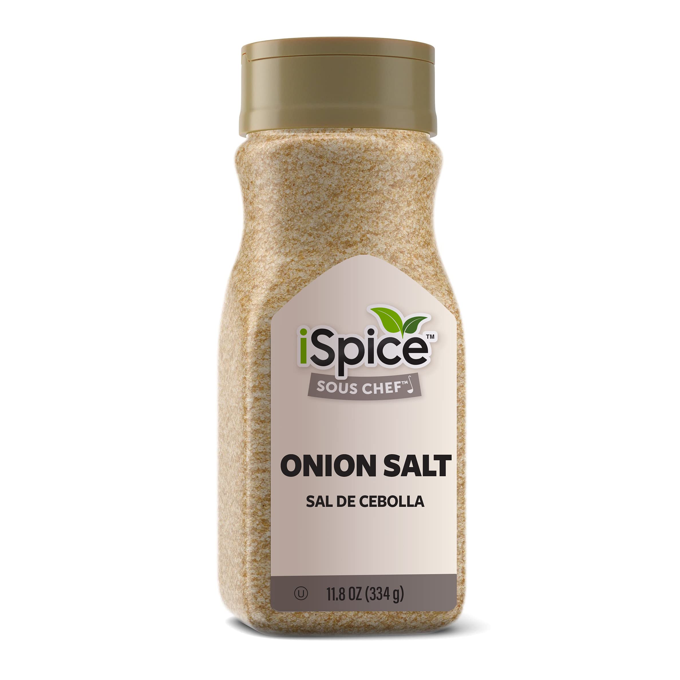 iSpice ONION SALT & SEASONING | A fast cooking fix for any recipe | 12oz (340g)
