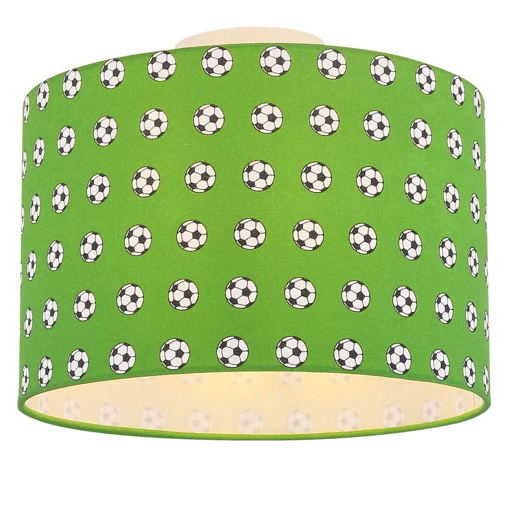 GLOBO Deckenleuchte LEMMI mit Fußballmuster