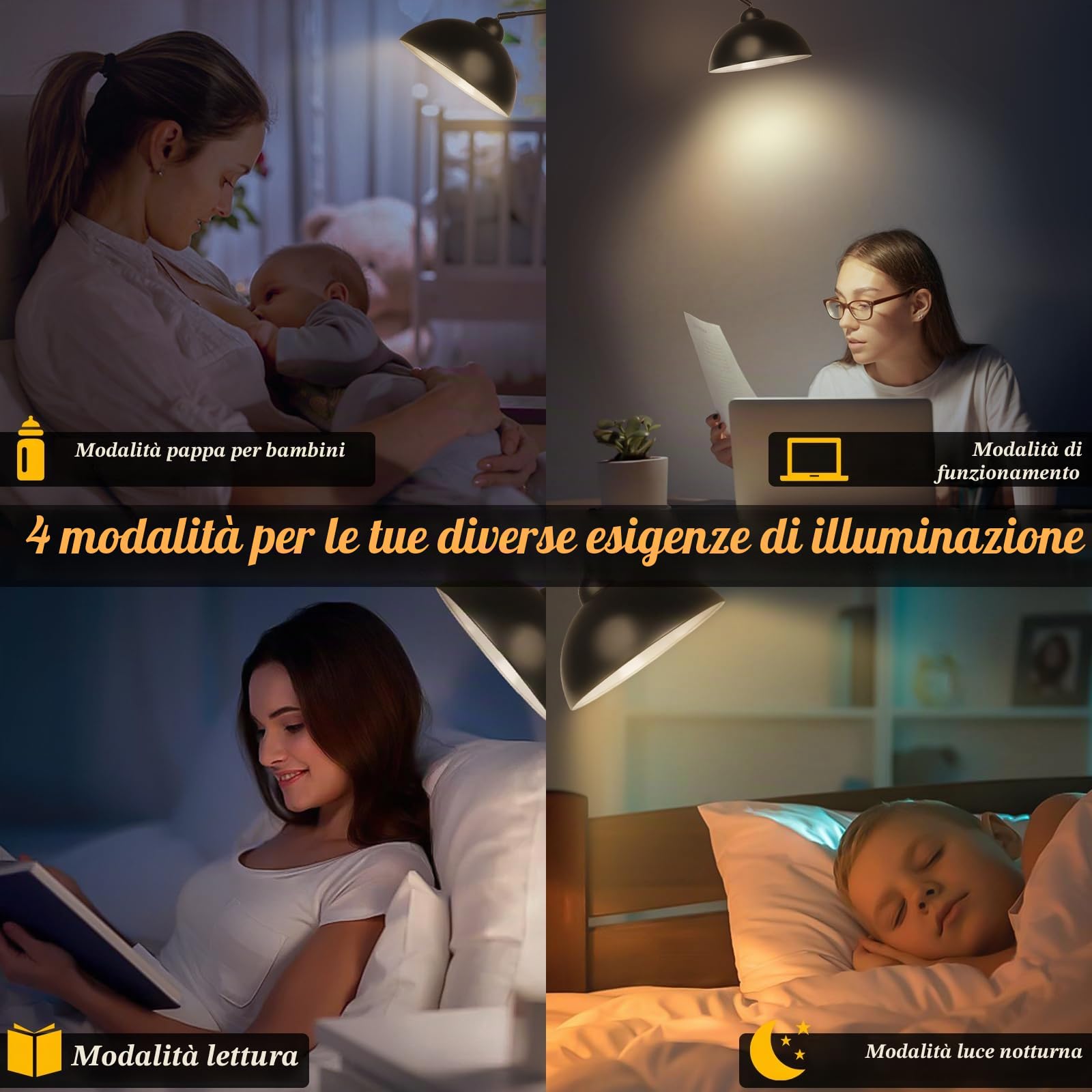 Lampada da terra ad arco con telecomando, lampada da terra curva in metallo nero per soggiorno con lampada LED dimmerabile all'infinito