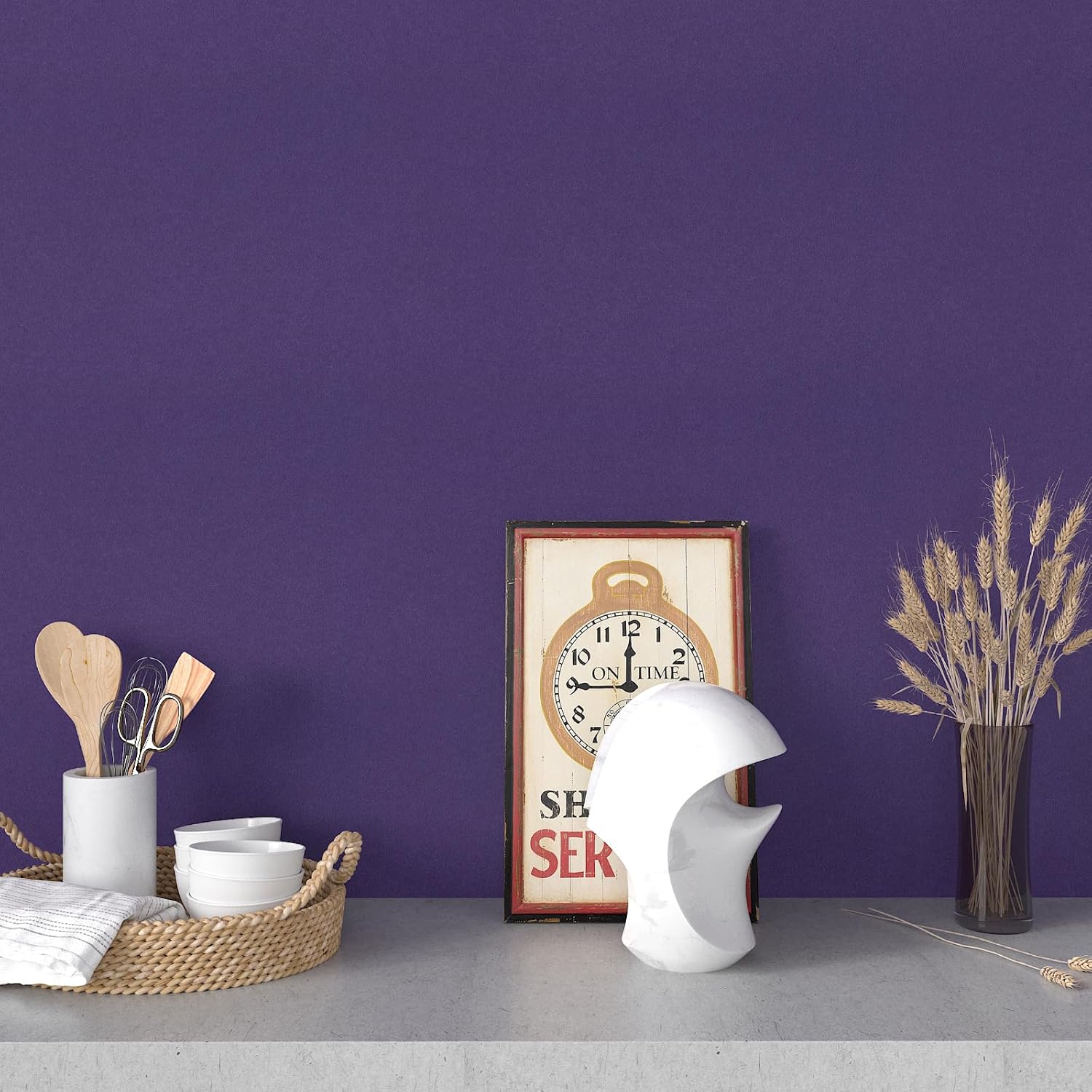 CHIHUT Thick Soft Peel and Stick Velvet Drawer Liner Roll 12”x472” Purple Felt Drawer Liner for Dresser Jewelry Self Adhesive Removable Velvet Fabric Wallpaper for Bedroom Cabinets Walls DIY Project
