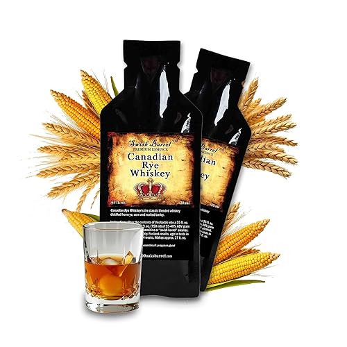 Miniatura 9 de Whisky de centeno canadiense de primera calidad  Recambios de kit Bootleg  Thousand Oaks Barrel Co.  Sabor gourmet para mezcladores de cócteles y