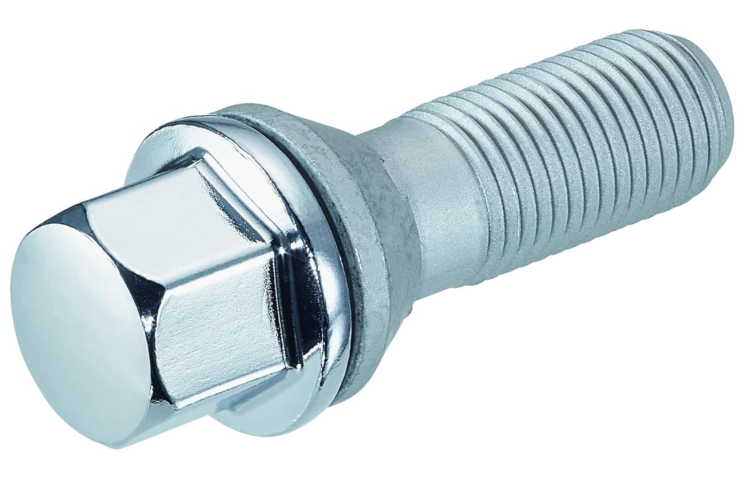 67226SU Chrome Wheel Mounting Kit (Includes 16 Chrome Wheel Bolts, 4 Wheel Locks SU and 1 Key) M14x1.25, Taper Seat, Shaft Length 27.4 mm, SW17