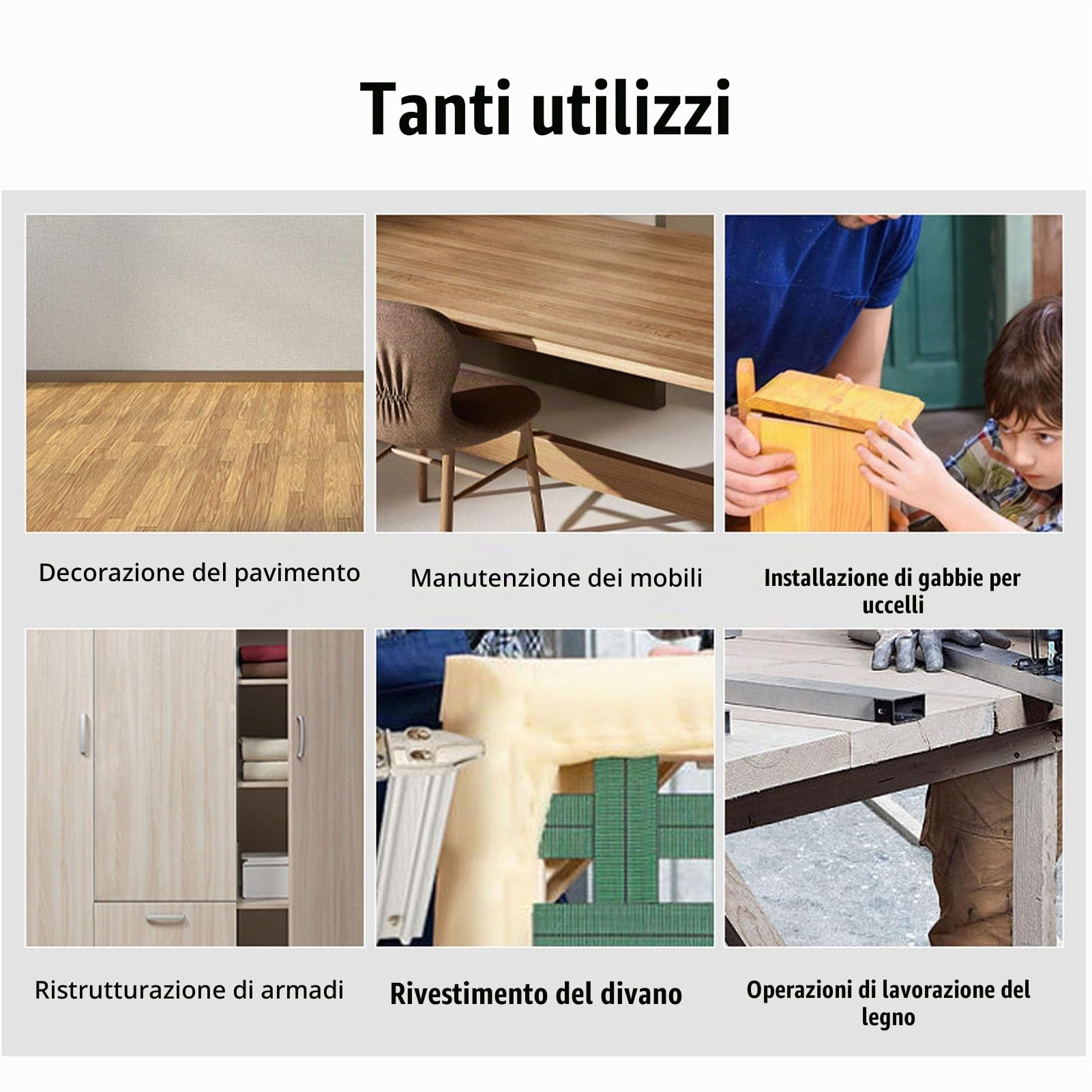 Pinzatrice Pneumatica Cucitrice a 21 Punti Metallici Capacità di Carico 1/4 a 5/8” 140 Punti Metallici Pinzatrice Pneumatica per Intelaiatura, Copertura, Lavorazione del Legno
