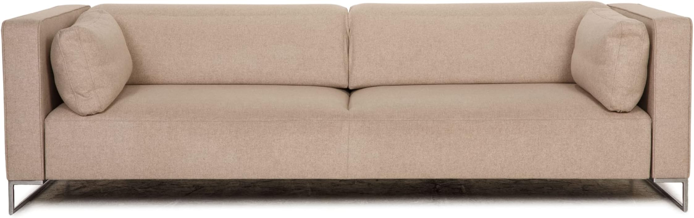 ligne roset Urbani Fabric Three-Seater Sofa Couch Function Beige