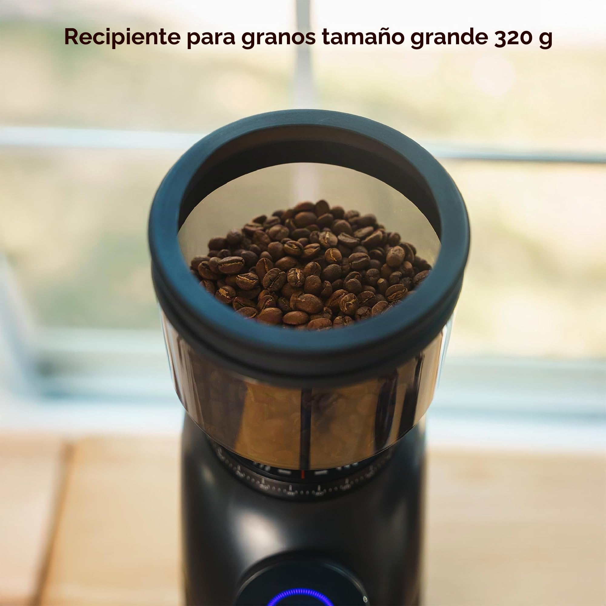 MiiCoffee Molinillo de café GF64 (negro)