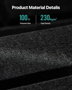 18 Pack Sound Proofing Panels Brick, Soundsbay Acoustic Panels Self-Adhesive, High Density Acoustic Wall Panels for Recording Studio, Home, Offices 12