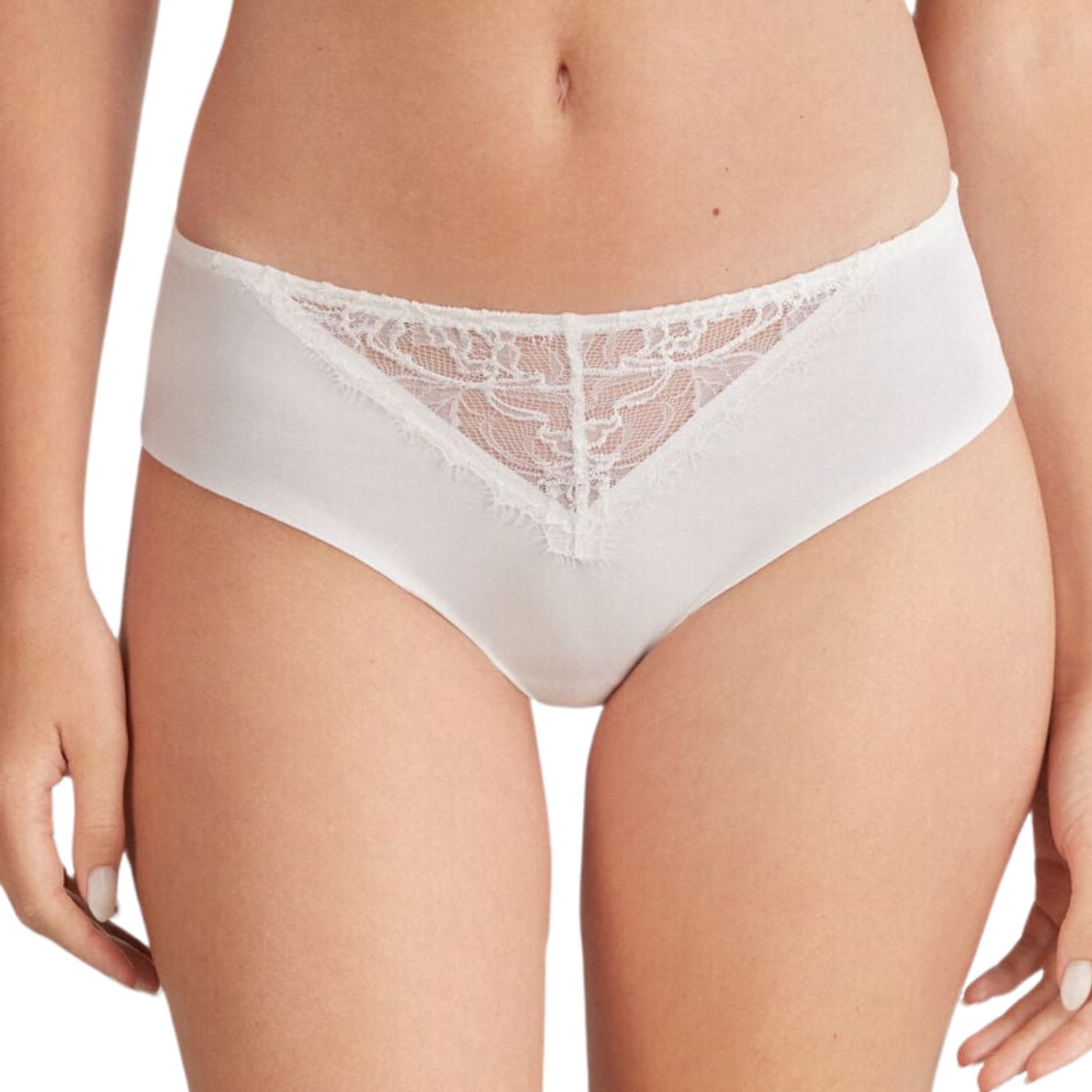 Womens Seamless Cotton Briefs Low Rise Lace Design Ladies Panties Pack of 5