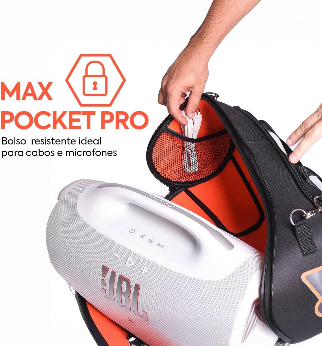 Bolsa Case Capa Bisbel Compatível Com Jbl Boombox 4 Lançamento Premium New