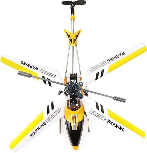 Miniatura 5 de Helicóptero control remoto de 3 canales Syma S107G amarillo