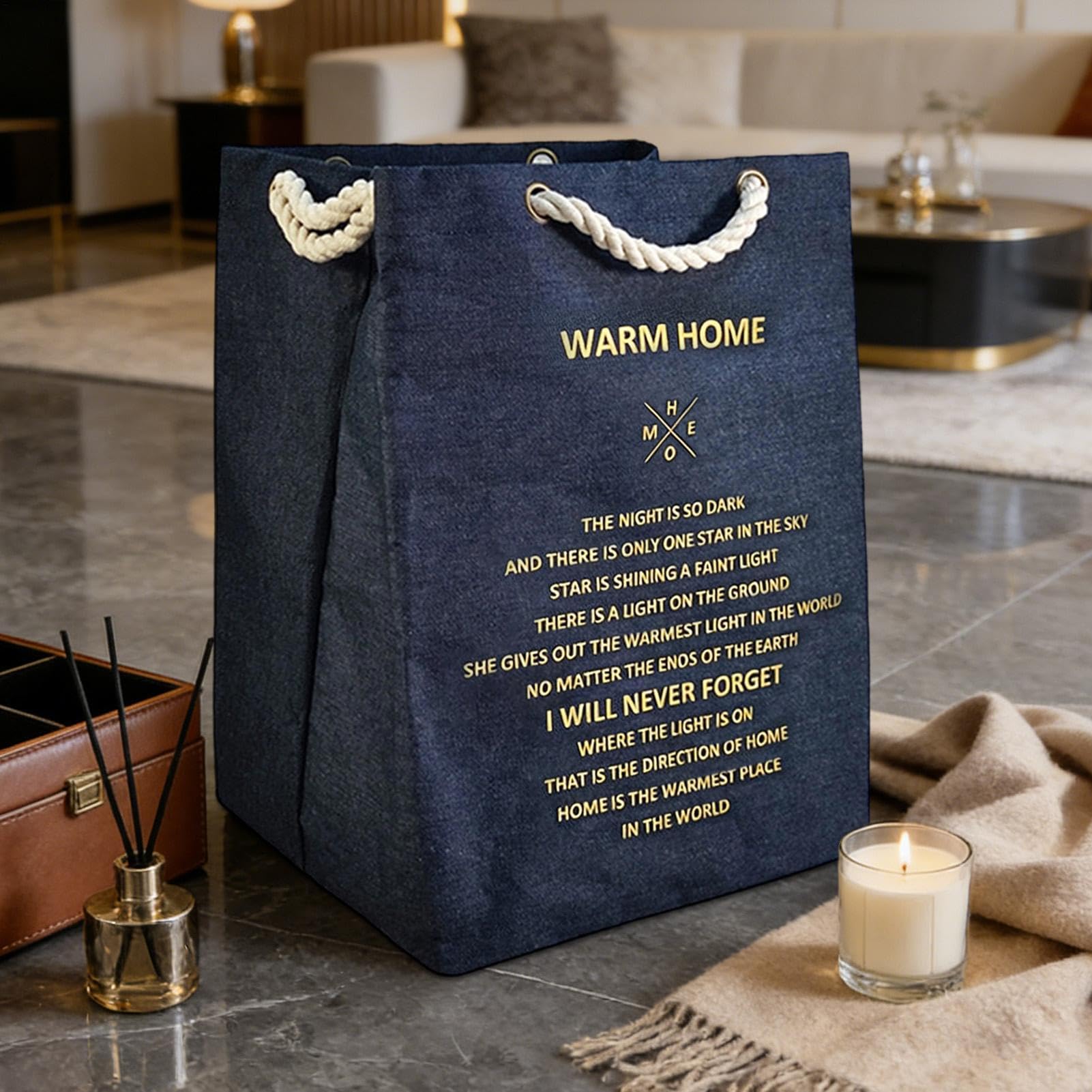 Bolsa Grande para Ropa Sucia Impermeable Ahorra Espacio Gran Capacidad