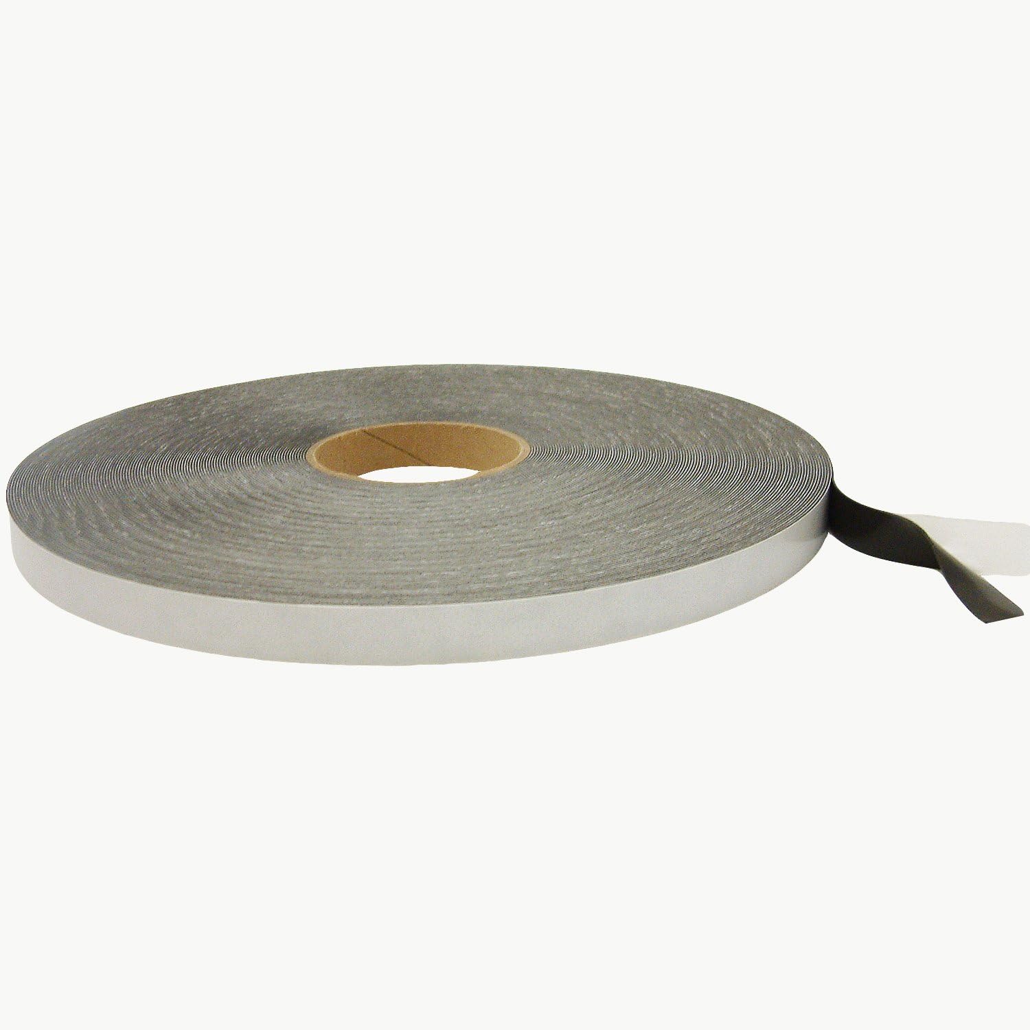 JVCC Polyethylene Foam Tape [Double-Sided, Closed Cell, 1/32 inch thick] (DC-PEF03A): 3/4 in. x 72 yds. x 1/32 in. thick (Black)