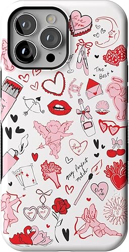 Miniatura 535 de Casely Funda para iPhone 13 Pro Max Compatible con MagSafe Fuera de las líneas Funda de marcador Crayola