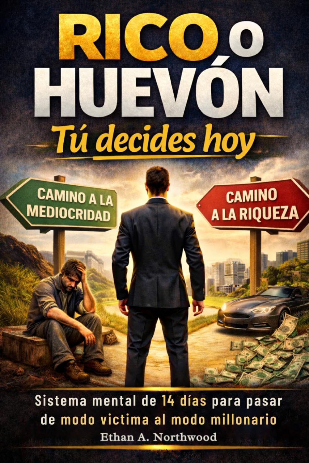 RICO O HUEVÓN: Tú decides hoy: Sistema mental de 14 días para pasar del modo víctima al modo millonario