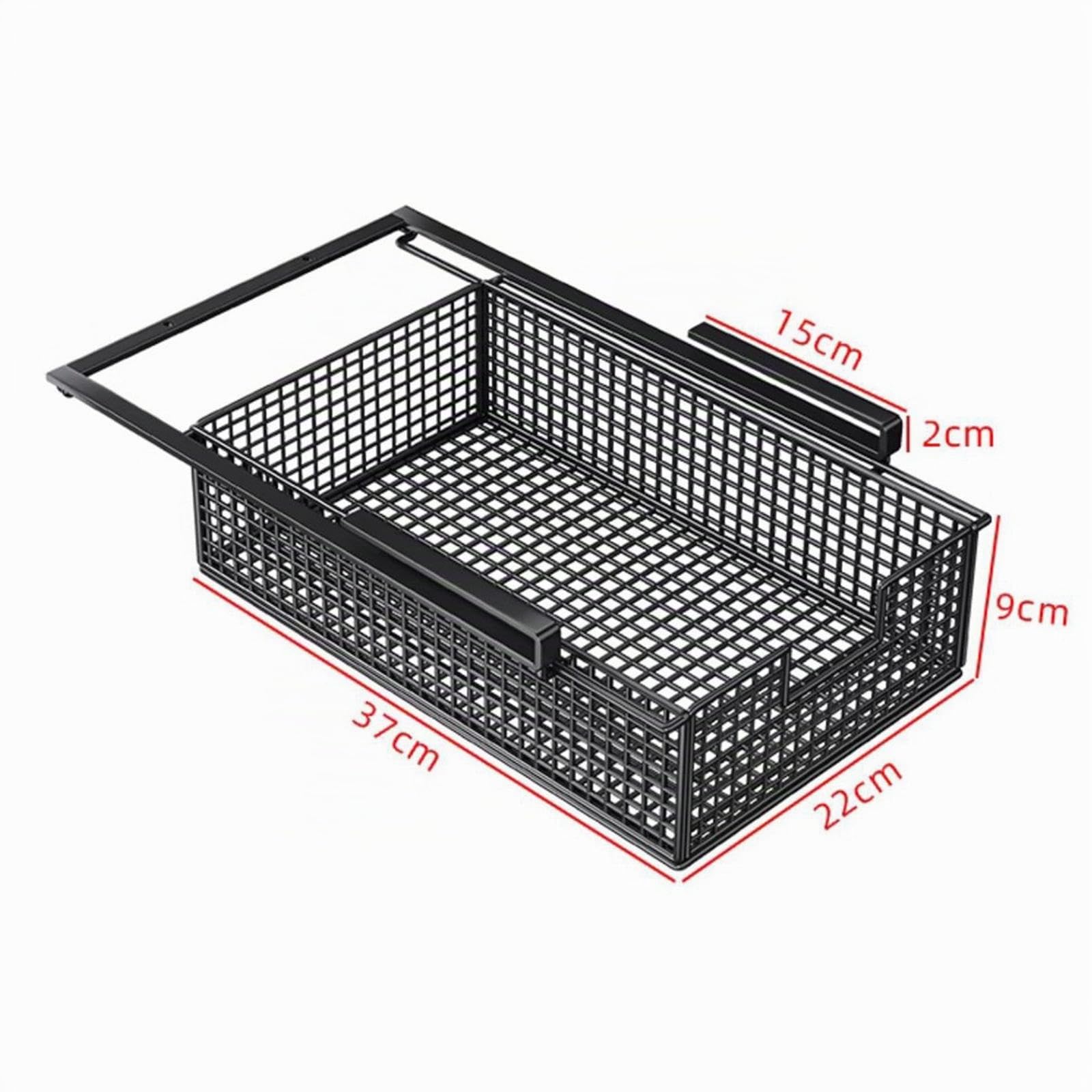 Cesta de cajón extraíble para Colgar, Estante de despensa Deslizante, Organizador portátil Debajo del gabinete para Armario, Dormitorio, Cocina