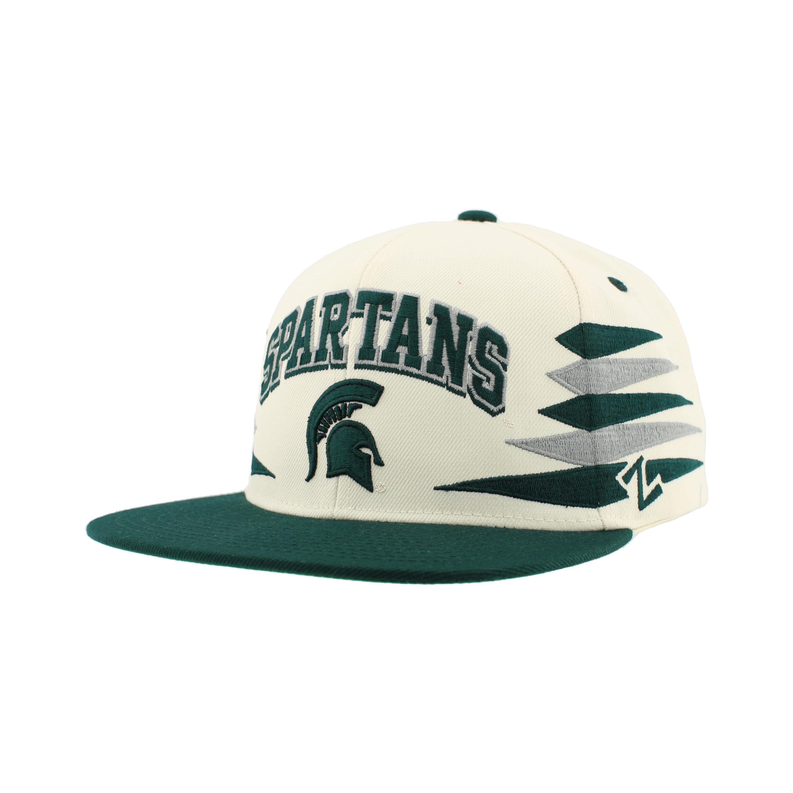 ZHATS NCAA Officially Licensed Hat Flat Snapback Z11 Retro Diamond