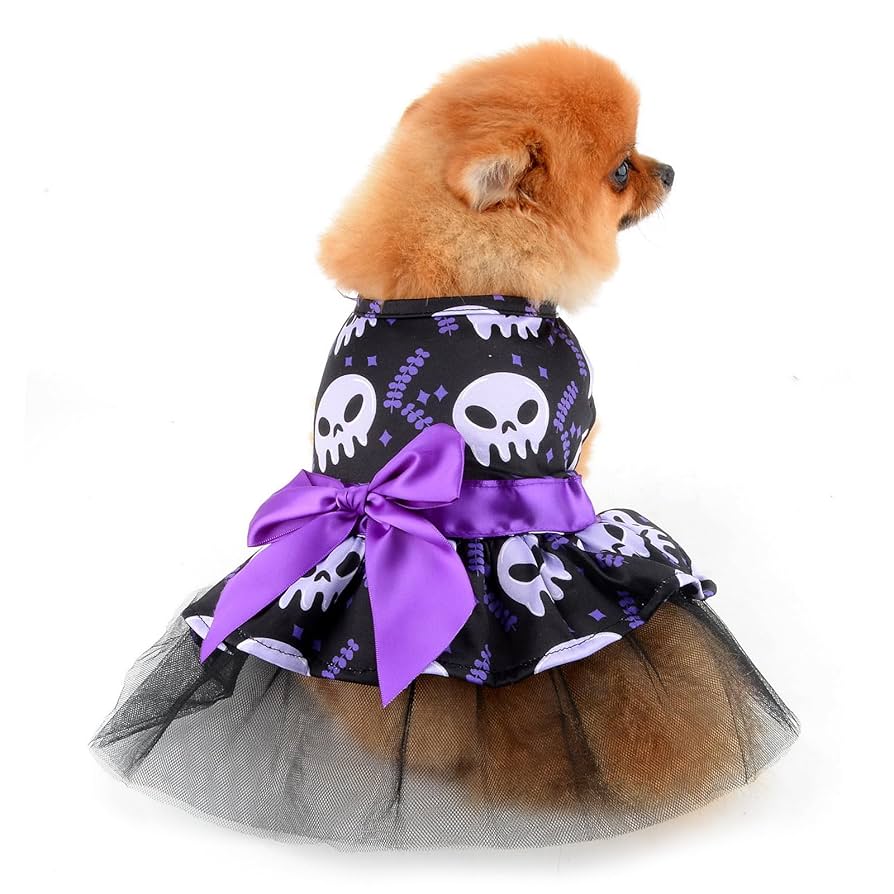 Amazon.co.jp: ペット服 犬 服 ワンピース 小型犬 ハロウィン