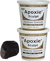 Vista 1 de Aves Apoxie Sculpt - Compuesto de modelado de 2 partes (A y B) – 4 libras, Apoxie Sculpt para esculpir, modelar, rellenar, reparar, fácil de usar