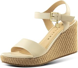 Sponsored Ad - JATAREA Women’s Wedge Heel Sandals