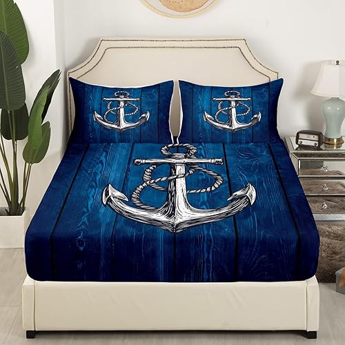 Miniatura 7 de Happy Camping - Juego de sábanas de 3 piezas para niños, adolescentes, adultos, decoración de habitación, juego de sábanas blancas de aventura al