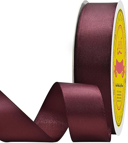 Miniatura 107 de Cinta de satén verde esmeralda de doble cara de 1-1/2 pulgadas x 50 yardas, cinta de poliéster verde esmeralda para envolver regalos, muy adecuada