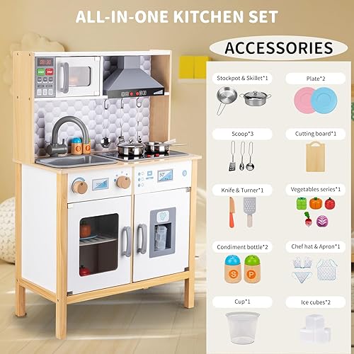 Miniatura 4 de Juego de cocina para niños, juego de cocina para niños