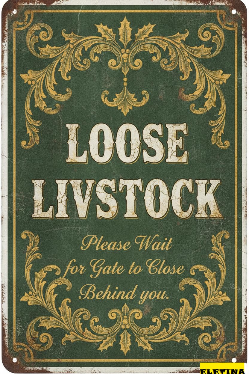Personalized Sign for Man Cave Metal Hanging Metal Aluminum Please Wait Gate To Close Behind You Bathroom Garden Retro Store Cafe 8x12in With Black Metal Framed Private Property Decorative