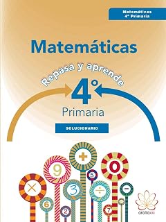 Solucionario Matematicas 4º Educacion Primaria Repasa y Aprende Ed 201