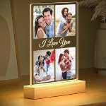 Personalized Anniversary Couple Gifts for Women & Men, Custom Picture Frame, Customized Photo Frames, Personalized Photo Frame, Customized Photo Gifts for Him Her Girlfriend Boyfriend