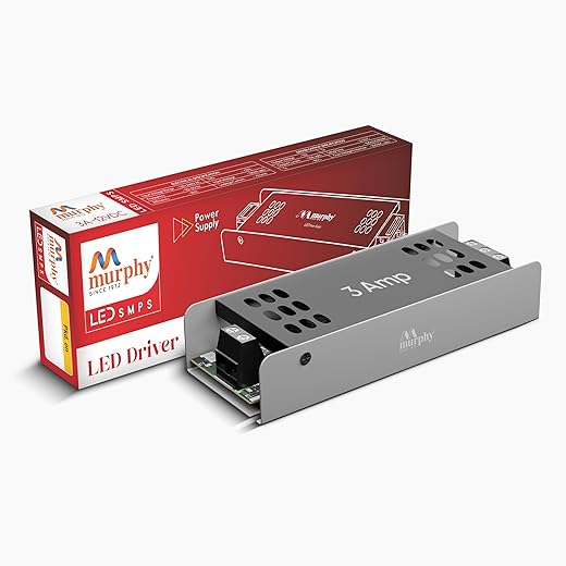 Murphy 3A 12V DC LED Driver - Pack of 1