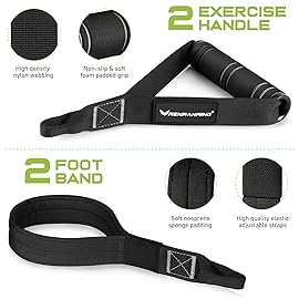 Pilates Bar Kit with Resistance Bands, Multifunctional Pilates Bar for Women & Men with Heavy-Duty Metal Adjustment Buckle, Pilates Home Equipment for Full BodyWorkouts