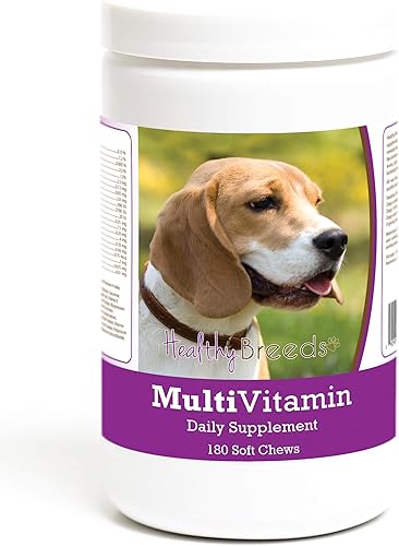 Miniatura 159 de Healthy Breeds Bulldog Multivitamínico Masticable Suave para Perros 180 Recuento