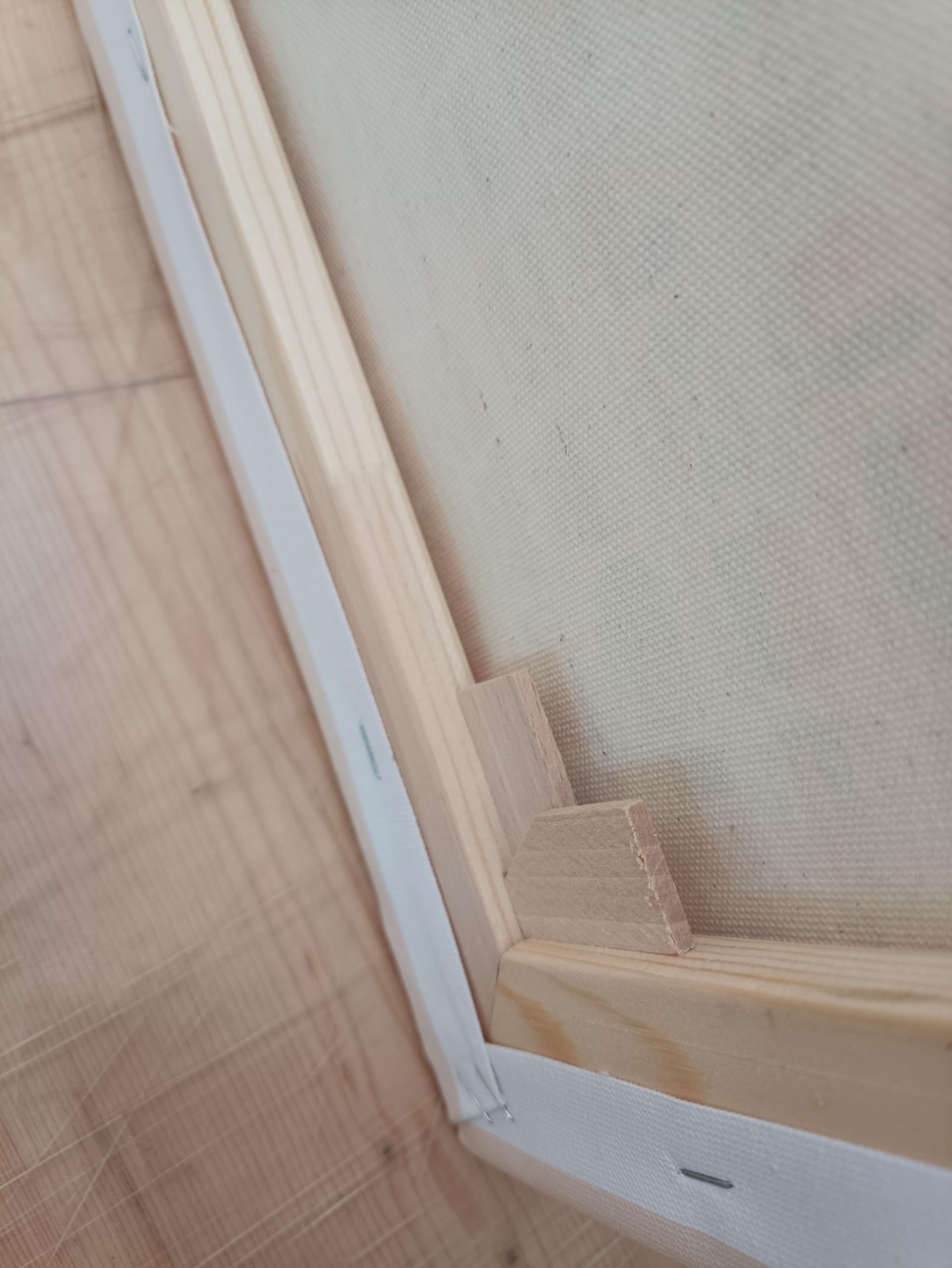 J.Bauer Karten Leinwand-Druck: Satellitenbild-Weltkarte mit 4 Nebenkarten, 120 x 80 cm, deutsch