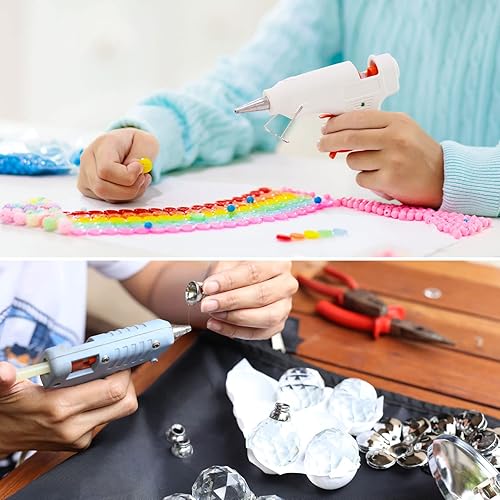 Miniatura 4 de Rebower Barras de pegamento caliente mini adhesivos para pistola de pegamento termofusible, para arte, manualidades, bricolaje, fabricación de