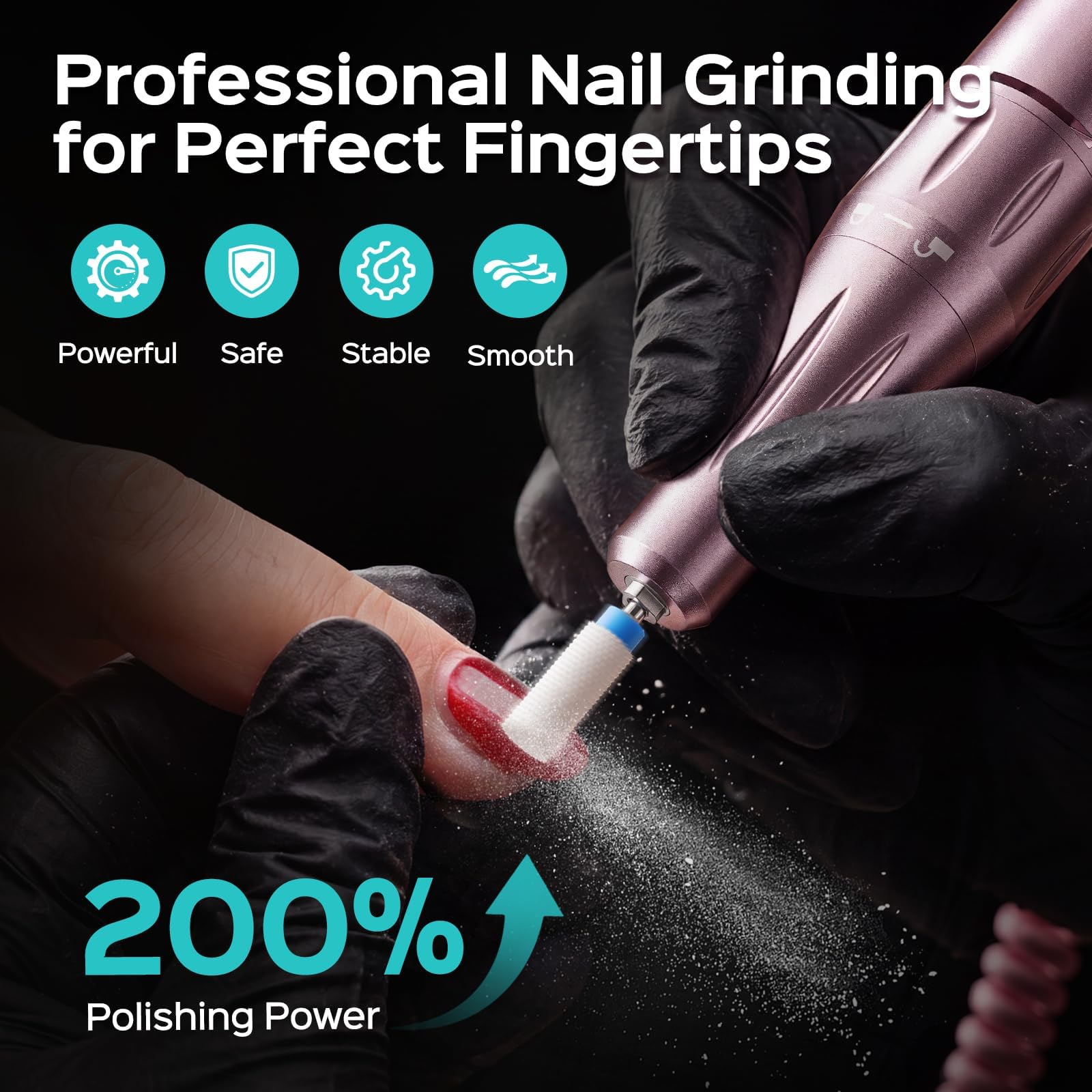 COSLUS E51 Nail Drill - Professional Electric File -4 COSLUS E51 Nail Drill - Professional Electric File -4