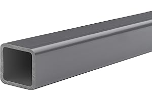 USA SEALING PVC Rectangular Tubes - Durable and Versatile Plastic Square Tubing...