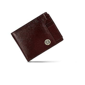 HAMMONDS FLYCATCHER Wallet for Men Leather Original, Mens Wallet, Leather Wallets for Men Stylish, Bi-Fold Wallets for Man, 6 Card Slots, Easy Access Card Slots, Coin Pocket, Gift for Mens - Brown - image, photos